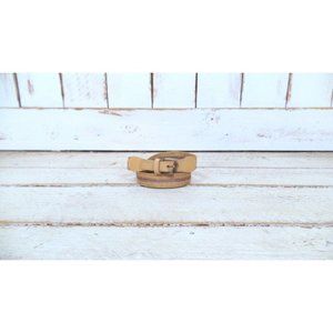 Vintage straw rope belt/braided chord belt/tan straw rope belt/boho/hippie belt